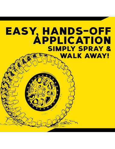 Espuma para Neumáticos Meguiar's Hot Shine 540 ml - Brillo Alto