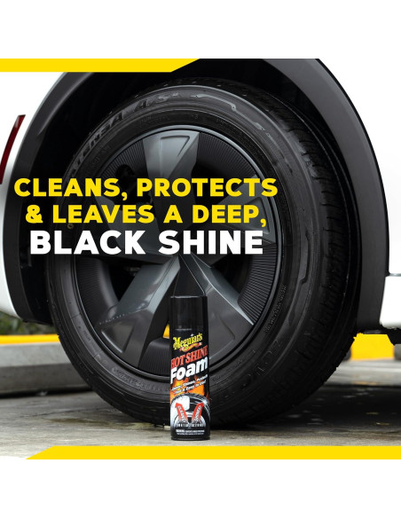 Espuma para Neumáticos Meguiar's Hot Shine 540 ml - Brillo Alto