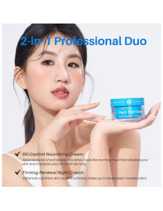 Dúo Antienvejecimiento Crema de Día/Noche SPODARE 2x48g 2