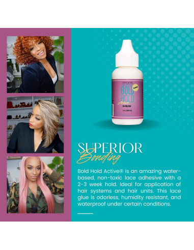 Pegamento para Pelucas Bold Hold Active Reloaded 36.85g