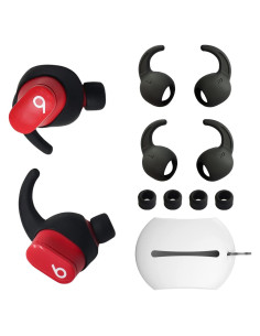 Ganchos de Silicona Antideslizantes para Auriculares Beats Studio Buds - 2 Pares