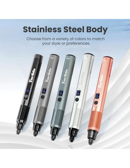 Bolígrafo Eléctrico de Grabado Tarlido 37000RPM Recargable USB
