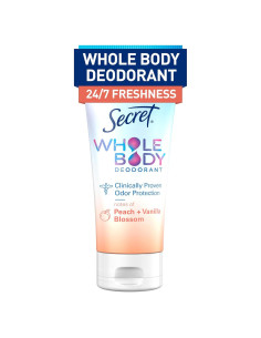Crema Desodorante Corporal Secreta Procter & Gamble 85 g Durazno-Vainilla
