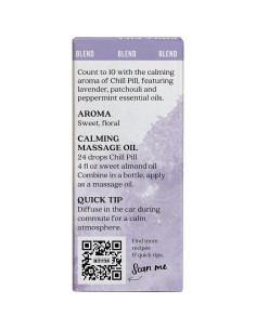 Aura Cacia Aceite Esencial Chill Pill 14.17 ml - Lavanda, Menta, Naranja 2