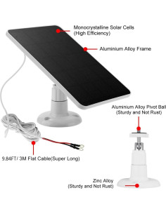 Panel Solar OUGETHER 4W para Timbre Ring - Carga Continua 2