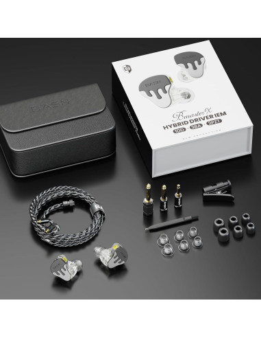 Auriculares In-Ear BASN BmasterX Pro 6 Controladores Sonido Claro