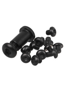 Juego de Tornillos y Pivote Torx A.I.FORCE 13 Piezas Titanio Negro