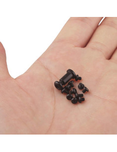 Juego de Tornillos y Pivote Torx A.I.FORCE 13 Piezas Titanio Negro 2