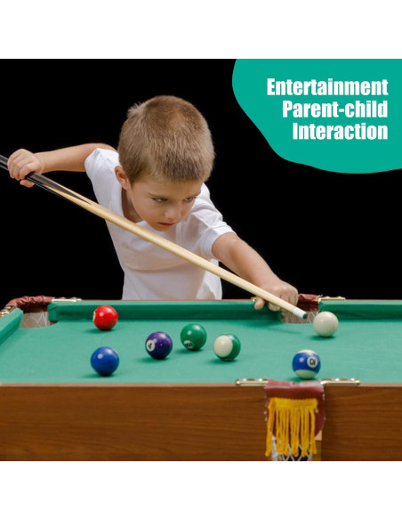 Palos de Billar de Madera VANLAN 91.44 cm Juego de 2 Palos de Billar de Madera VANLAN 91.44 cm Juego de 2