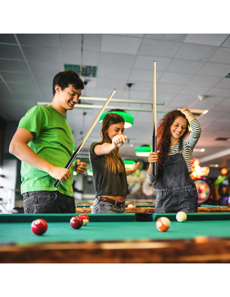 Palos de Billar de Madera VANLAN 91.44 cm Juego de 2 Palos de Billar de Madera VANLAN 91.44 cm Juego de 2