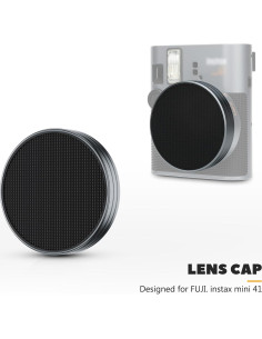 Cubierta de lente JJC para Fujifilm Instax Mini 41 - Aluminio 2