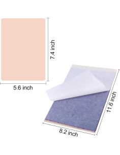 Kit de Piel Falsa para Tatuaje YANGNA 30Pcs - 10 Pieles y 20 Papeles 2