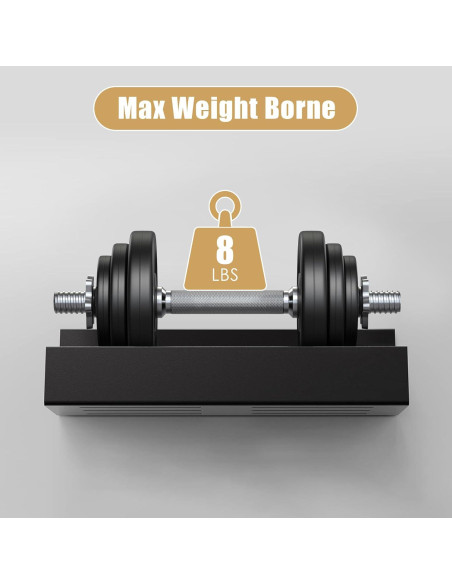 Organizador de Especias Magnético Cosy Family - 4 Estantes de Metal Negro