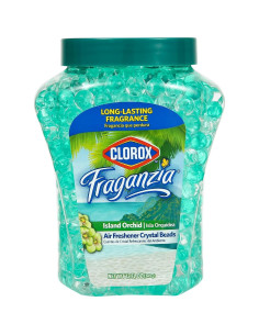 Ambientador de Perlas Clorox Fraganzia Huerto de Isla 340g - 6 Pzas 2