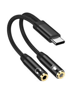 Adaptador USB C a 3.5mm con micrófono AILKIN - Hi-Fi