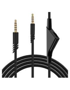 Cable de audio Sqrmekoko 2.0M con control de volumen para Astro