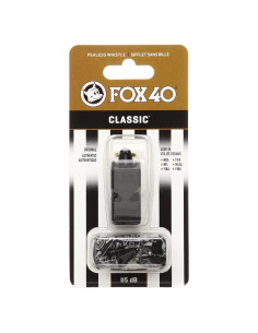 Silbato Fox 40 Classic Negro 115 Decibelios Entrenamiento