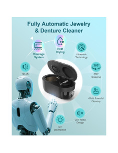 Limpiador Ultrasónico de Joyas Pixosn 200ml - Secado Rápido 2