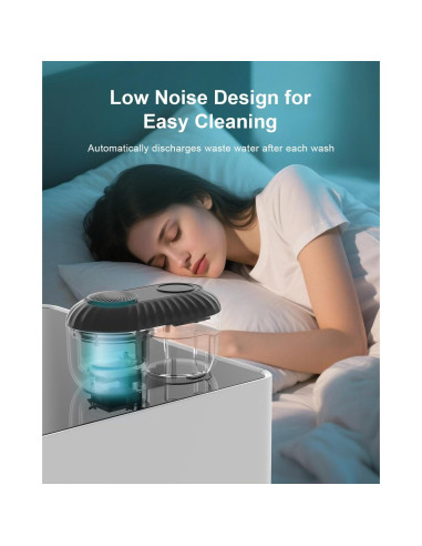 Limpiador Ultrasónico de Joyas Pixosn 200ml - Secado Rápido