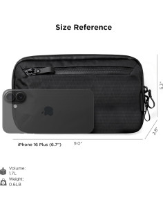 ALPAKA Elements Tech Case Mini Negro - Organizador EDC Impermeable 2
