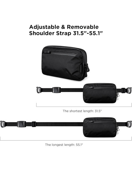 ALPAKA Elements Tech Case Mini Negro - Organizador EDC Impermeable