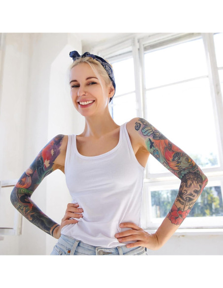 Kit de Práctica de Tatuaje CINRA 310PCS Piel y Tazas de Tinta