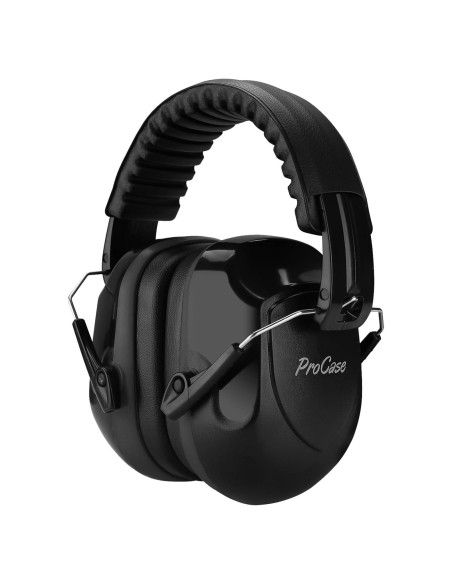 Auriculares de Reducción de Ruido ProCase NRR 28dB Negro