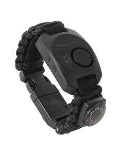 Kit de Supervivencia 8 en 1 Calvana - Pulsera Paracord con Luz LED
