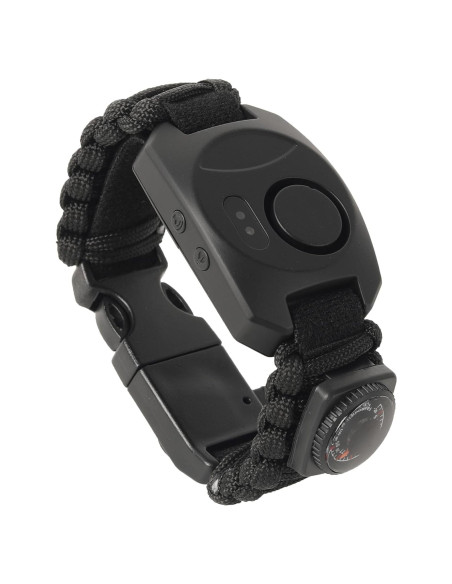 Kit de Supervivencia 8 en 1 Calvana - Pulsera Paracord con Luz LED