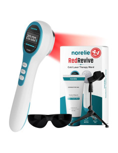 Varita de Terapia con Láser Frío Norelie RedRevive 650nm/808nm