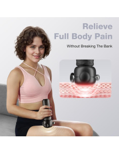 Pistola de Masaje Terapéutico HYAKO SE - Alivio Muscular 0.45 kg 2