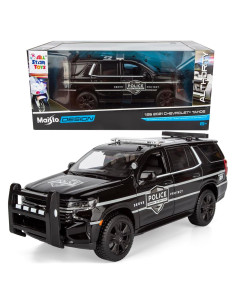 Maisto 32548 Chevy Tahoe 2021 Policía 1:24 Negro