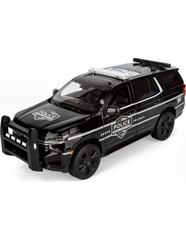 Maisto 32548 Chevy Tahoe 2021 Policía 1:24 Negro