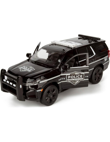 Maisto 32548 Chevy Tahoe 2021 Policía 1:24 Negro