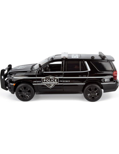 Maisto 32548 Chevy Tahoe 2021 Policía 1:24 Negro