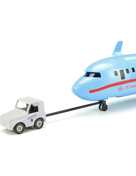 Aeronave Siku 5402 con Accesorios - Azul Claro, 38.5 cm