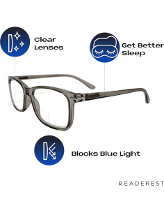 Gafas de Bloqueo de Luz Azul Readerest - Lentes Antirreflejo Unisex 2