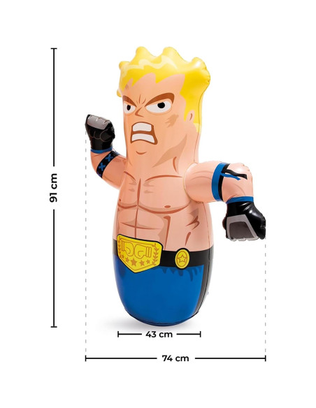 Bolsa Inflable Bop 3D Intex Boxeador 86 cm
