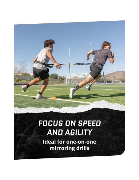 Cinturón de Agilidad Dual SKLZ Ajustable con Retroalimentación