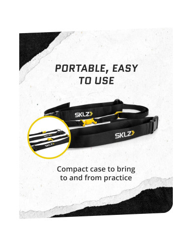 Cinturón de Agilidad Dual SKLZ Ajustable con Retroalimentación