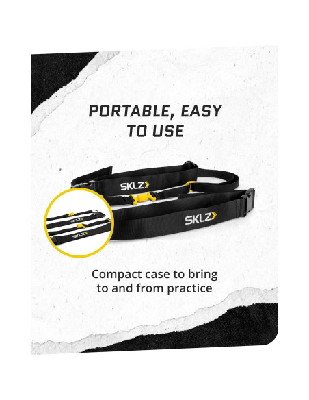 Cinturón de Agilidad Dual SKLZ Ajustable con Retroalimentación