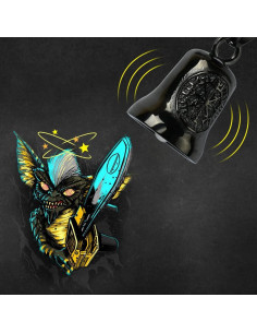 Campana de Motocicleta Vegvisir Nórdico BeTime - Llavero Unisex 2