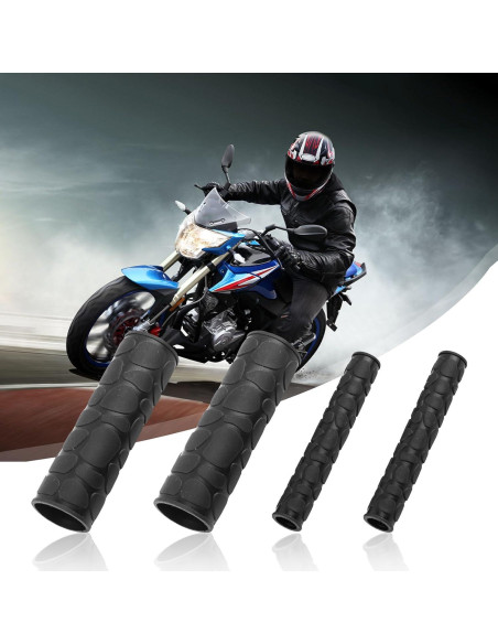 Cubiertas de Agarre Antideslizante YGDMD para Motocicleta 4PCS