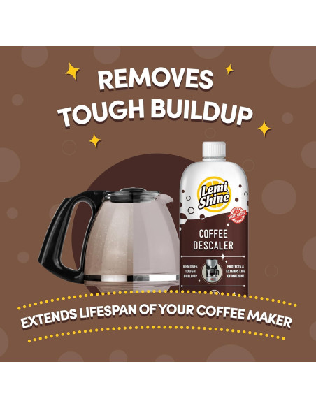 Desincrustante de Cafetera Lemi Shine 425 g - Limpiador Ecológico