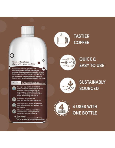 Desincrustante de Cafetera Lemi Shine 425 g - Limpiador Ecológico