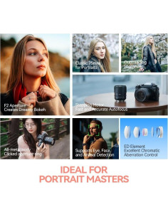 Lente TTArtisan AF 75mm F2 X Mount para Fujifilm 2