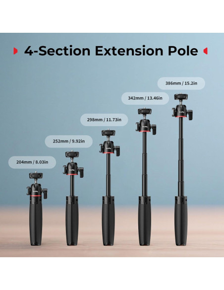 Trípode Mini Extensible SmallRig 5285 para Cámara y Smartphone