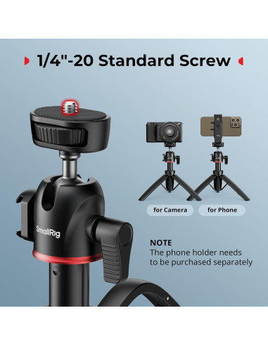 Trípode Mini Extensible SmallRig 5285 para Cámara y Smartphone