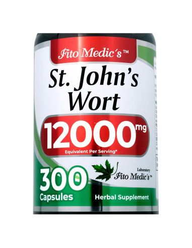 Cápsulas de Hierba de San Juan FITO MEDIC'S 300 Unidades 600 mg
