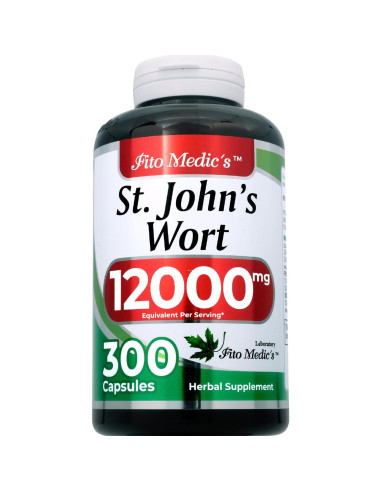 Cápsulas de Hierba de San Juan FITO MEDIC'S 300 Unidades 600 mg